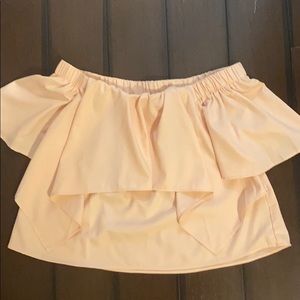 Off the Shoulder Cropped top